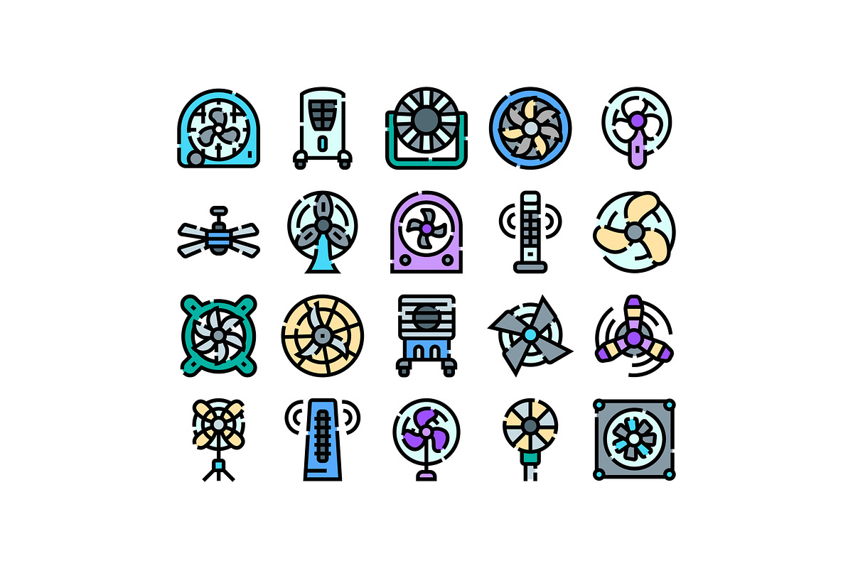 Electric fans and cooling appliances, an Object Graphic by pikepicture (Photo 1 of 3)