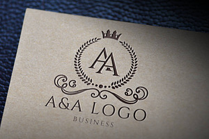 Letter A And A Luxury Logo