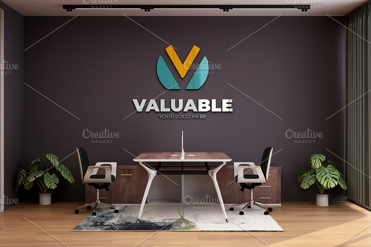 PSD Office Lobby Waiting Room Mockup, a Product Mockup by Ayy (Photo 15 of 21)
