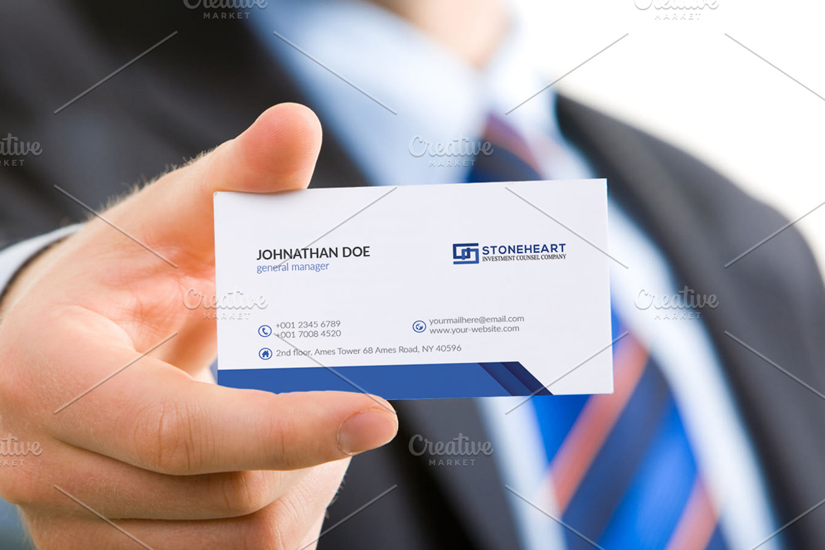 Corporate Business Card, a Business Card Template by BettyDesign (Photo 5 of 5)