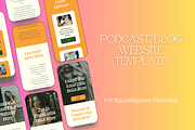 Podcast Squarespace Template, a Squarespace Template by Lumina Alchemy (Thumbnail 4 of 10)