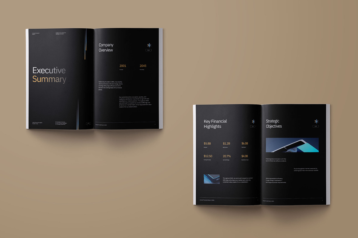 Annual Financial Report - Gradioo preview 3