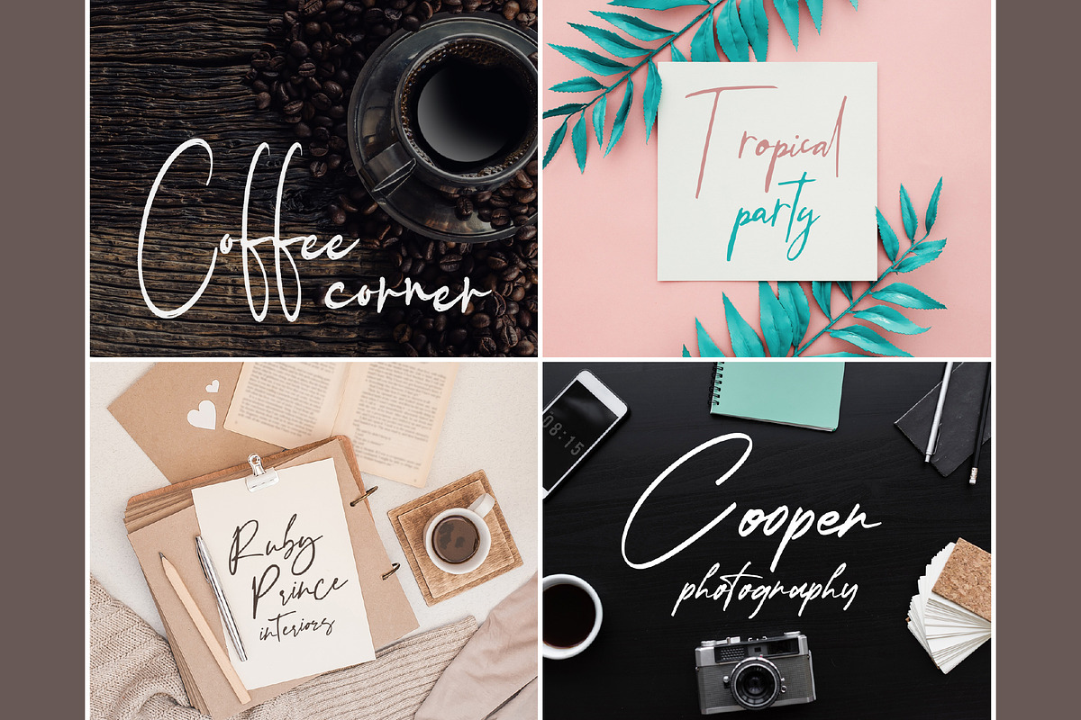 Modern Signature Font Bundle Vol 2, a Handwritten Font by Keke Studio