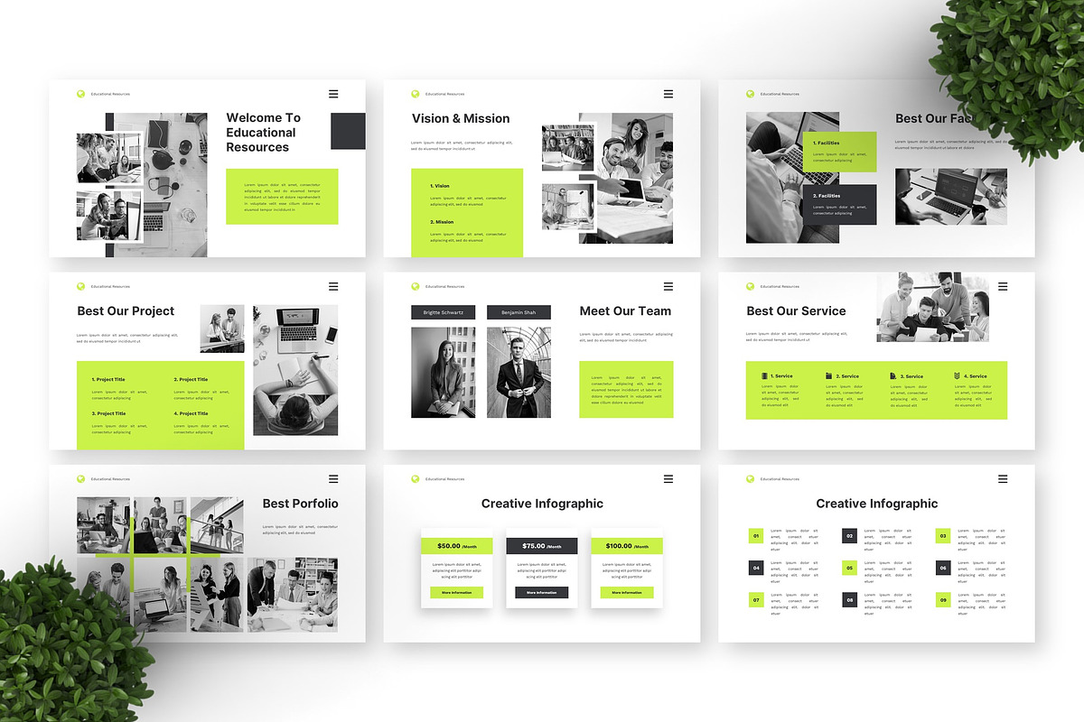 Educational Resources - Education, a Presentation Template by Deepslide Studio (Photo 2 of 6)