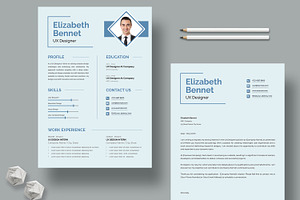 Resume Design Layout, a Resume Template by MightyDesign
