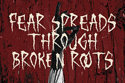Rotten Valley - Horror Font, a Font by PutraCetol Studio (Thumbnail 2 of 5)
