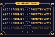 CS Maria Font + Ornaments, a Font by Craft Supply Co. (Thumbnail 3 of 5)