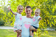Happy Family T-Shirt Mock-Up, a Shirt Mockup by Freeman Studio (Thumbnail 7 of 13)