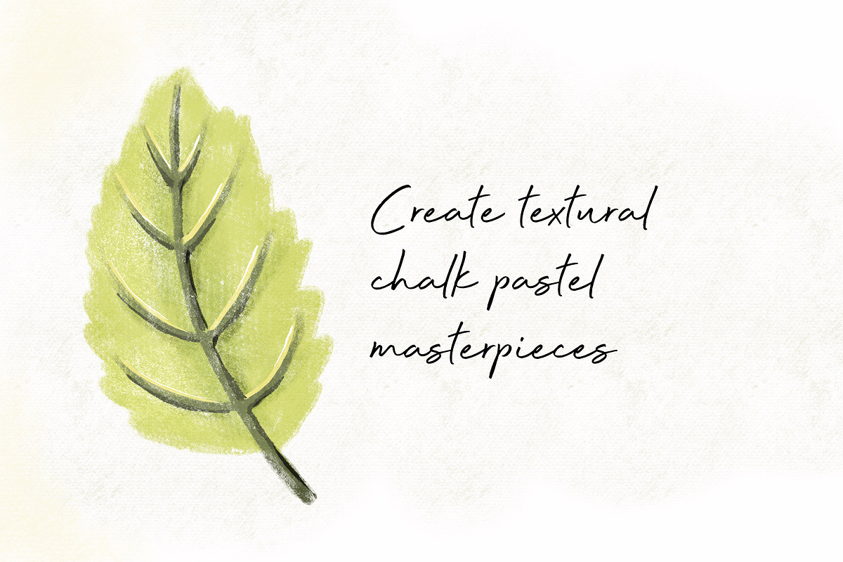 Pastel Mega Brush Set for Procreate, a Brushes & More by DeloresArt (Photo 9 of 12)