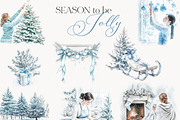 New! Winter Christmas Edition, a Seasonal Illustration by Isabelle Salem (Thumbnail 102 of 227)