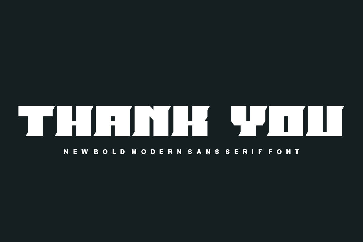 Bold Stylish - Font, a Sans Serif Font by artchiles_design (Photo 5 of 5)