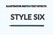 Illustrator Sketch Text Effects, a Layer Style Add-On by Carlos Fernando (Thumbnail 11 of 15)