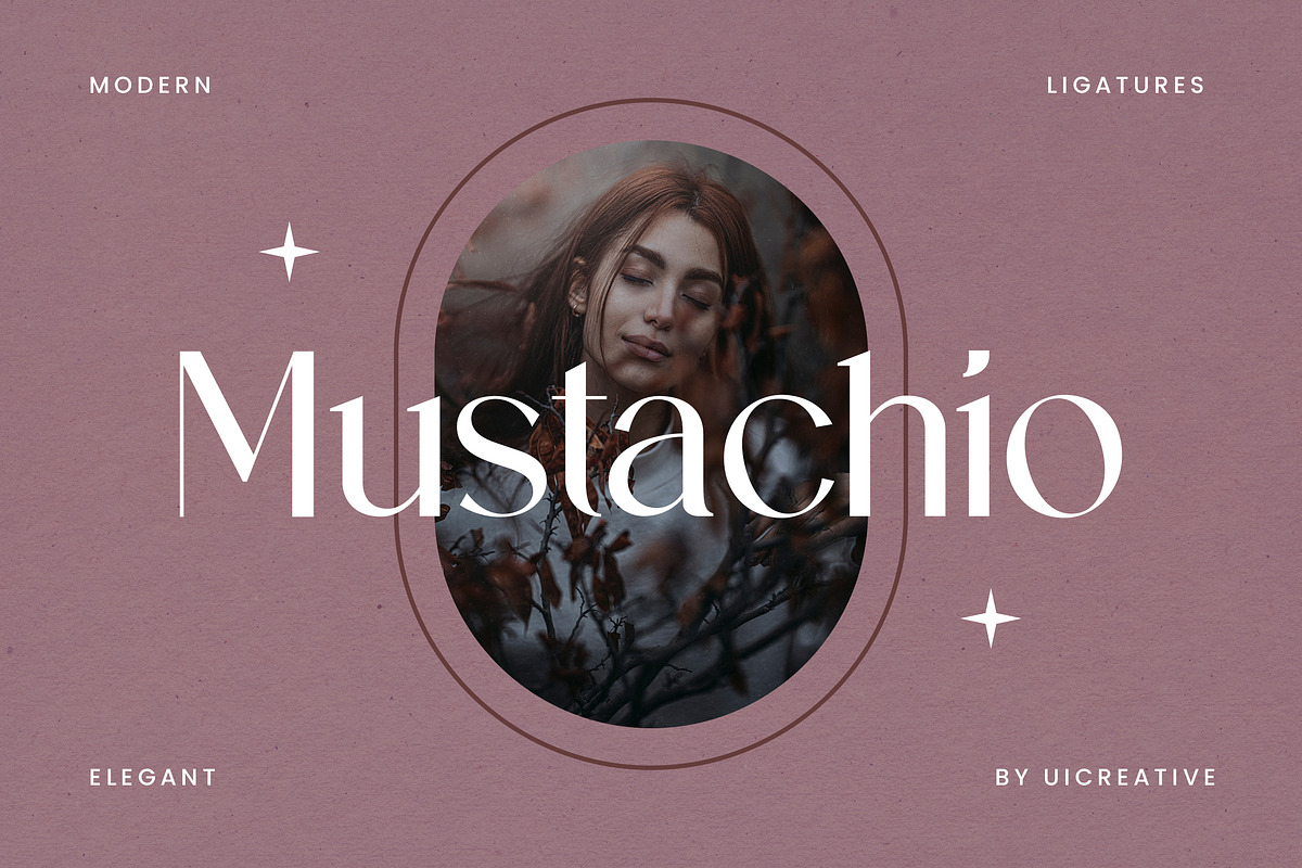 Mustachio Elegant Serif Font, a Serif Font by UICreative (Photo 1 of 13)