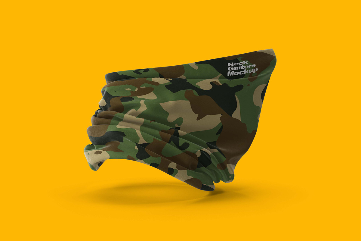Neck Gaiters or Buff Mockup, a Mask Mockup by Aprndy85 (Photo 4 of 5)