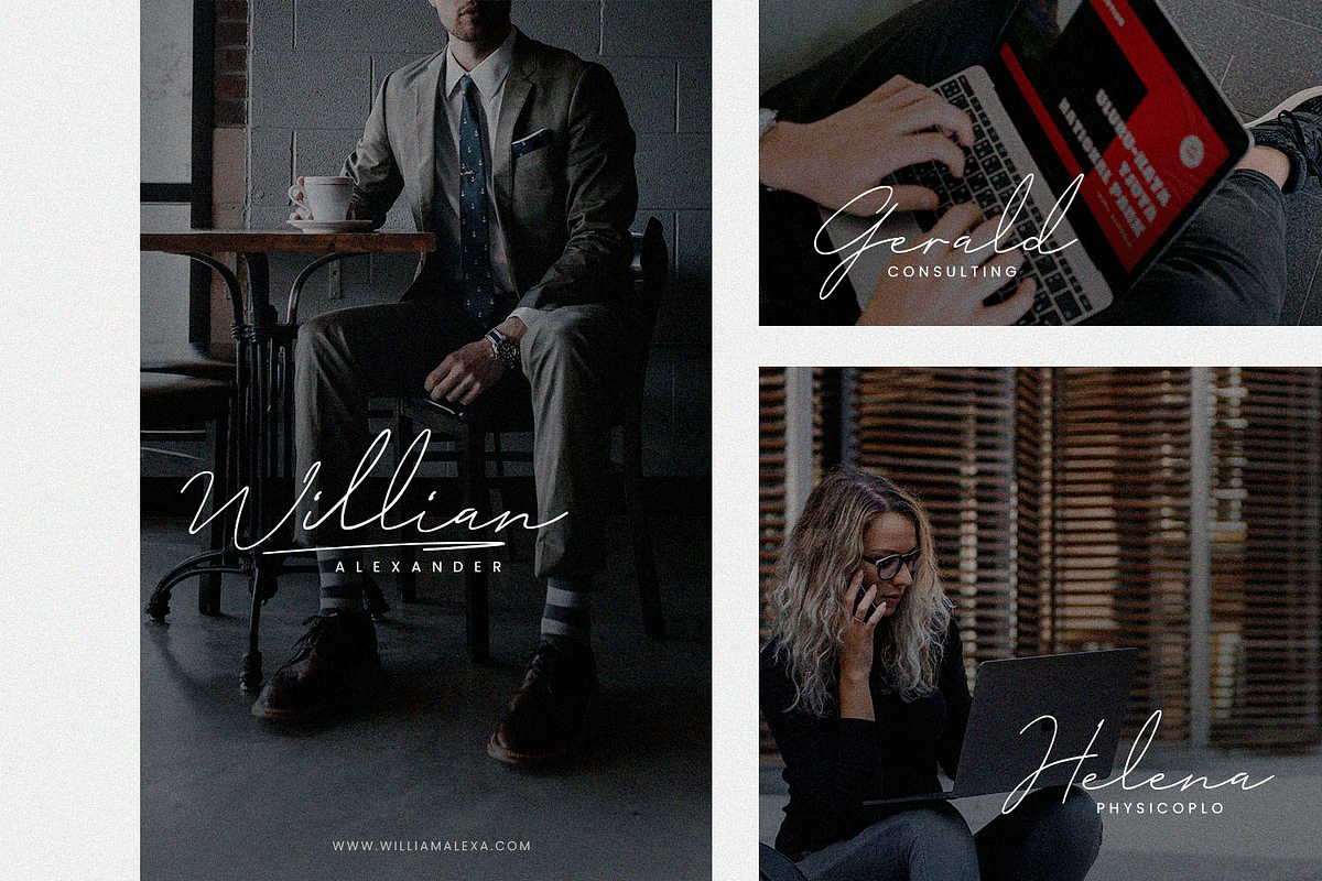 Milano Signature Font, a Script Font by Auratype (Photo 9 of 12)