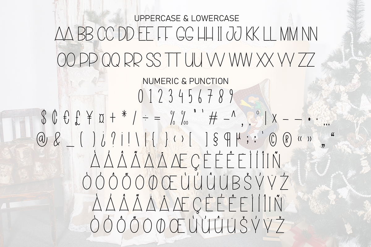 Vintage Christmas | Script Font, a Script Font by Scratchones (Photo 7 of 8)