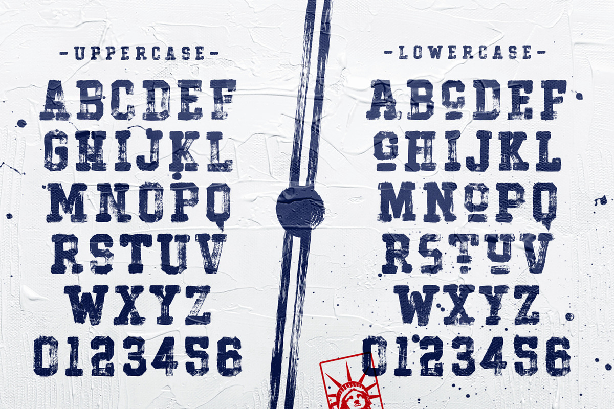 Hockeynight Serif Brush, a Font by XTOPH - Fonts (Photo 4 of 6)