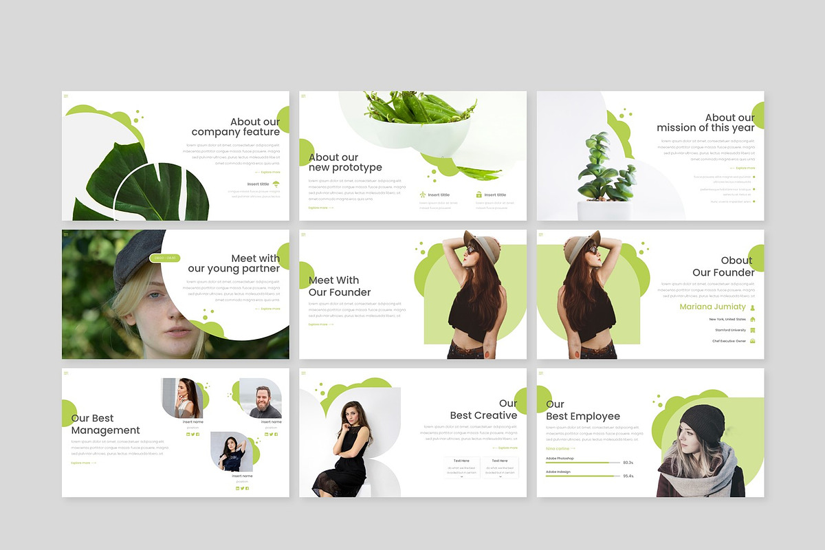Organic - Powerpoint Template, a Presentation Template by inspirasign
