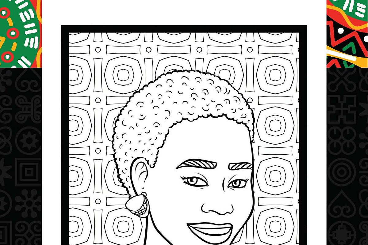 African American Black Man and Woman, an Education Illustration by Sourcedigi (Photo 2 of 4)