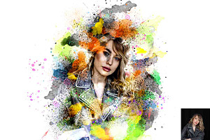 Fantasy Watercolor Photoshop Action