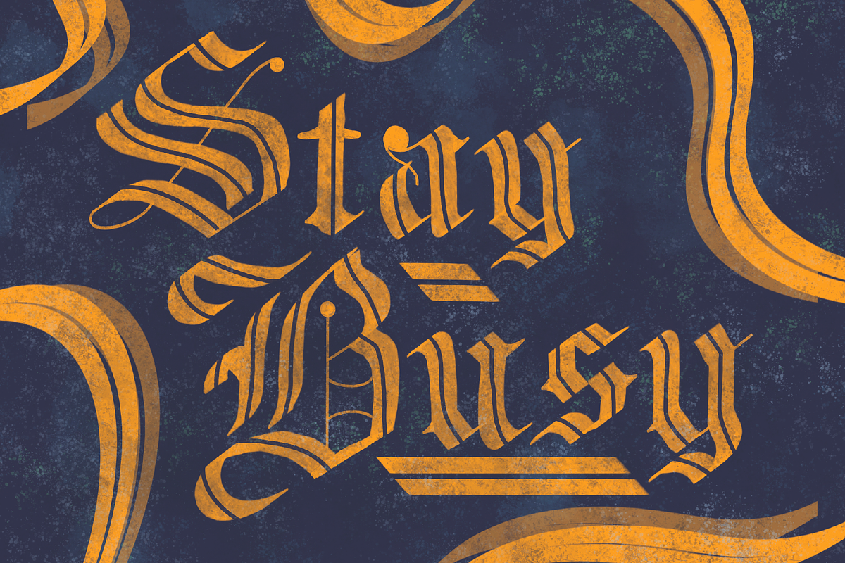 Gothic Blackletter Procreate Brushes, a Brush Add-On by The Forge Type Co (Photo 9 of 12)