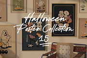 Halloween Poster Collection, a Poster Template by Alina Sh (Thumbnail 1 of 10)
