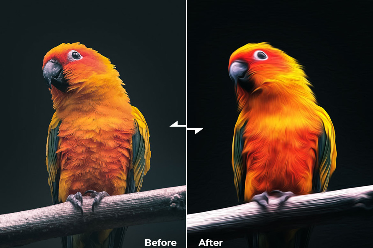 Oil Paint - Preset - Actions, an Action Add-On by Modaldesain (Photo 3 of 4)