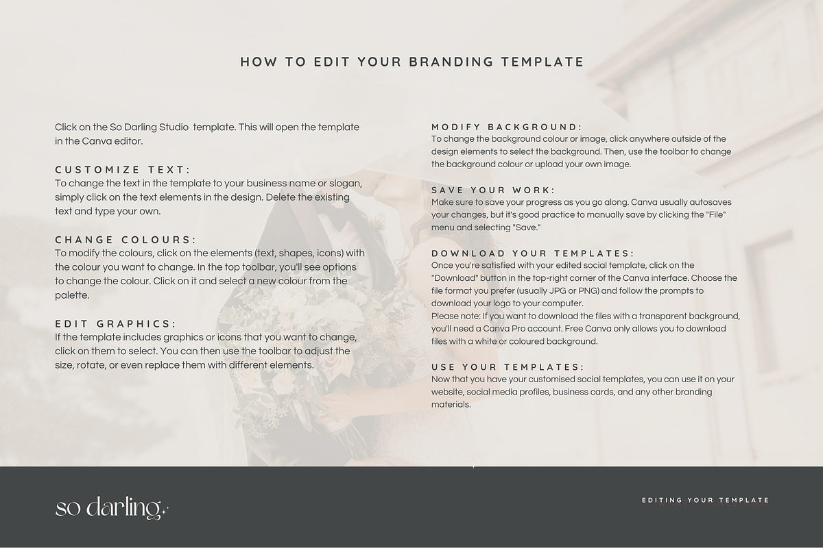 Canva - Wedding Planner Logo, a Branding & Logo Template by So Darling Studio (Photo 4 of 6)