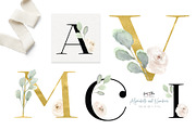 White Flowers with Greenery, an Illustration by Kim Thoa Designs (Thumbnail 5 of 9)