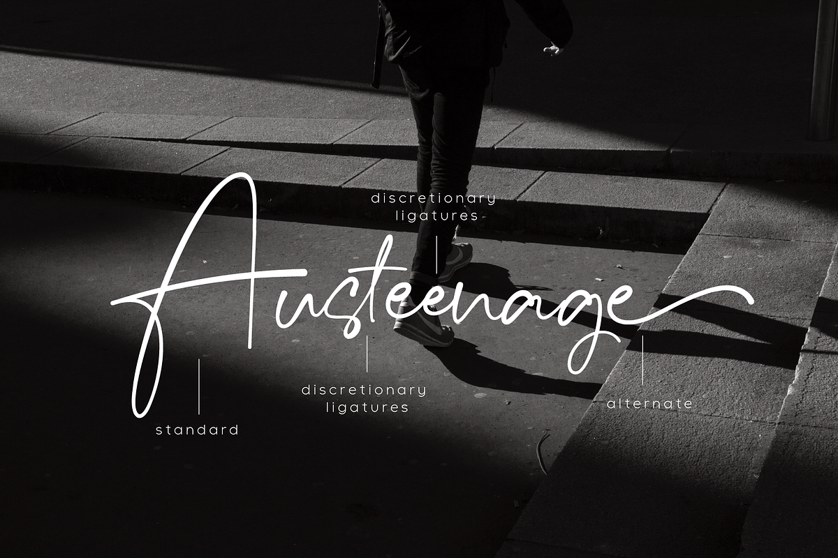 Maslen Modern Script Font, a Script Font by Prestigetype (Photo 4 of 6)