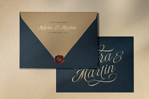 Radiate - Stylish Wedding Script