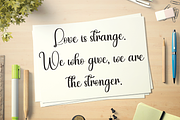 Radiant | Script Font, a Handwritten Font by Scratchones (Thumbnail 5 of 9)