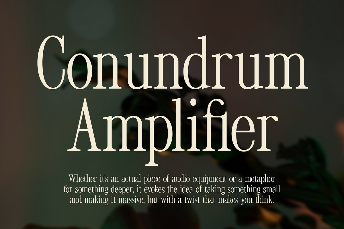 Tirone - Display Serif Font, a Font by Viswell (Photo 8 of 10)