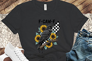 Crow Raven PNG, F-CAW-F Funny Hallow, an Illustration by designcity5 (Thumbnail 5 of 8)