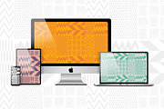 Saharan Tiles Seamless Pattern, a Pattern Graphic by Graphic Pattern Studio (Thumbnail 2 of 4)
