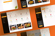 Food delivery Web App Figma file, an App Template by frameum (Thumbnail 4 of 4)