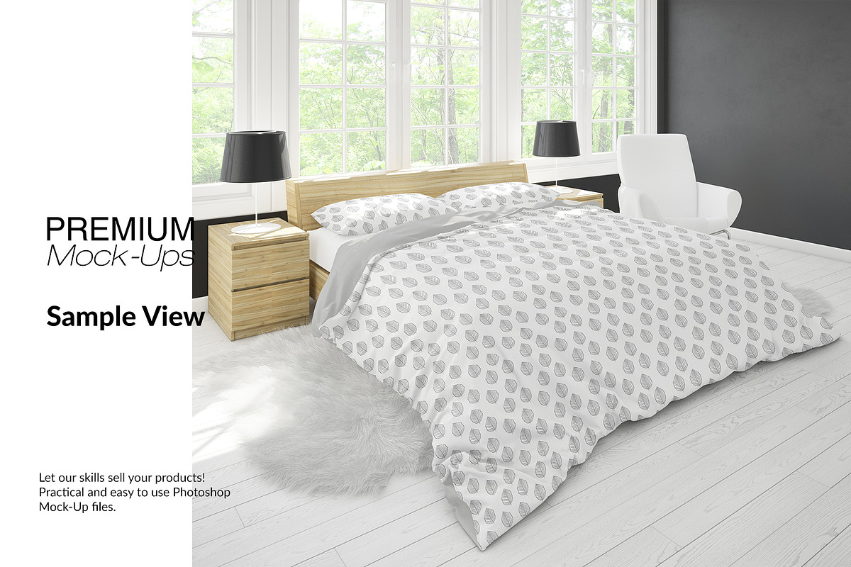 Bedding Mockups, a Product Mockup by mock-ups (Photo 14 of 17)