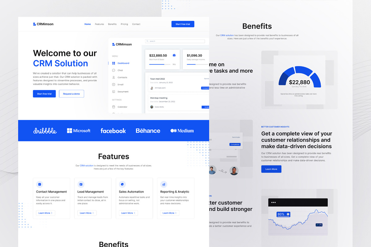Landpay 2.0 - Landing Page UI-Kit, an UI Kit Template by mz-studio (Photo 3 of 5)