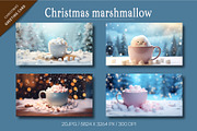 Christmas Mug with marshmallow., a Decorative Illustration by KENO Mascots (Thumbnail 5 of 6)