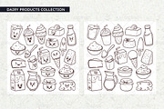 Food Doodle Set Cartoon Style, a Food Illustration by insemar (Thumbnail 7 of 9)