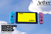 Nintendo Switch Screen Mockup Bundle, an Android Mockup by Banana Mockups (Thumbnail 1 of 6)