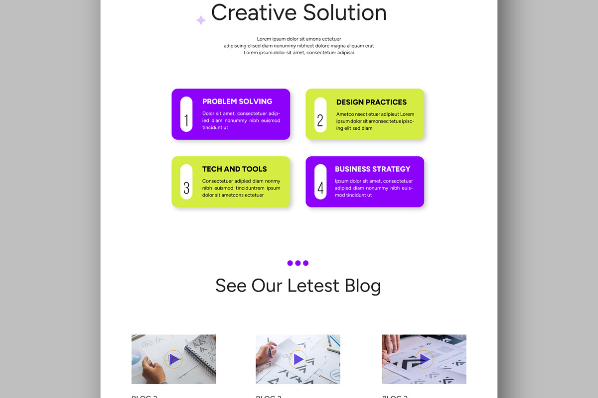 Landing Page Template, a Landing Page Template by MightyDesign (Photo 4 of 8)