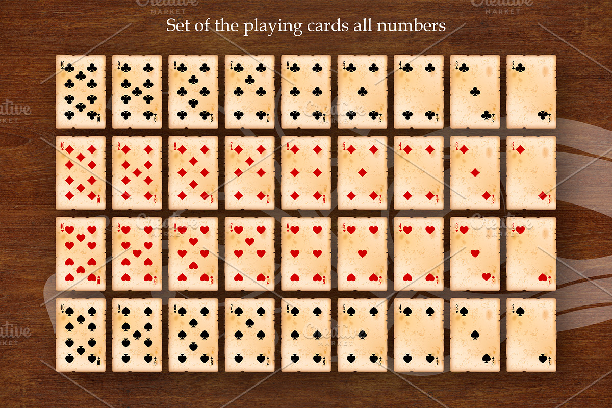 Original Vintage Playing cards, an Object Illustration by Retro Graphic Box (Photo 5 of 5)
