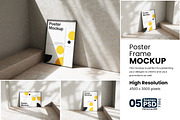 Poster Frame Mockup, a Product Mockup by bimockup (Thumbnail 1 of 6)