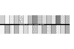 Set of Geometric Modern Vector, a Pattern Graphic by FineArtStudio