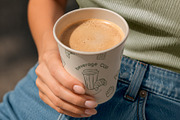 Takeaway Paper Coffee Cup Mockup, a Cups & Container Mockup by The Rose Project (Thumbnail 2 of 3)