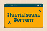 Corshed – Retro Display Font, a Slab Serif Font by Almeera Std (Thumbnail 9 of 10)