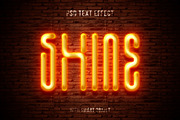 glow neon text effect bundle, a Layer Style Add-On by yokbisayok (Thumbnail 4 of 5)