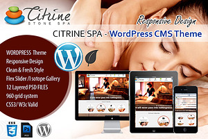 CITRINE SPA - WordPress CMS Theme