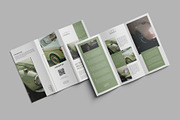 Realistic Trifold Brochure Mockup, a Books & Magazine Mockup by MA-KING_ART (Thumbnail 4 of 5)